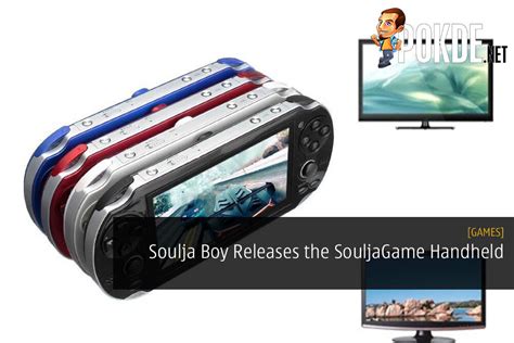 Soulja Boy Releases The SouljaGame Handheld   A Rip off Of The PS Vita ...