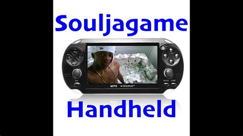 Soulja Boy s New Souljagame Handheld Gaming Console 2019   YouTube