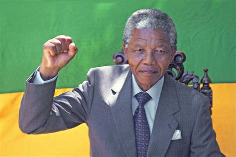 South African President Nelson Mandela Biography