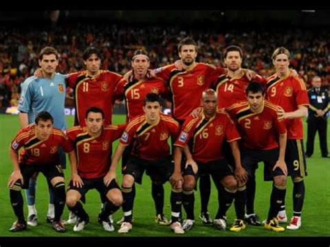 Spain football team fifa world cup 2010 south africa ...