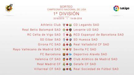 Spain La Liga Fixture And Table | Elcho Table