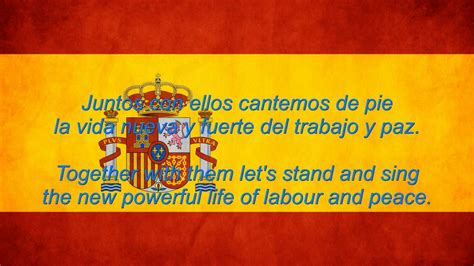 Spain National Anthem English lyrics   YouTube