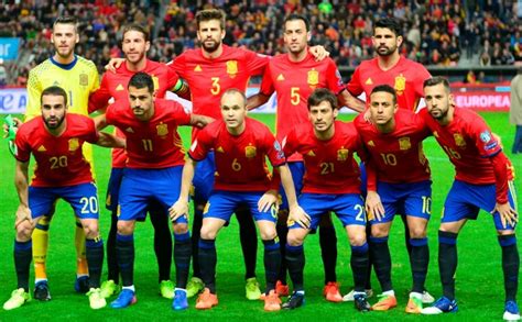 Spain National Football Team Roster Players Squad 2018 ...