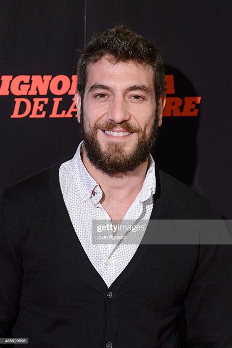 Spanish actor Raul Tejon attends  La Ignorancia de la Sangre  Madrid ...