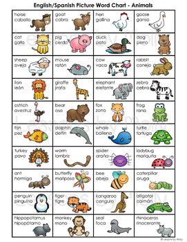 Spanish and English Language Learners Picture Word ...