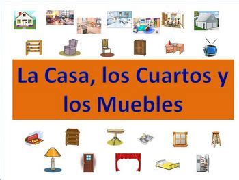 Spanish House, Room & Furniture Powerpoint  Activities and ...