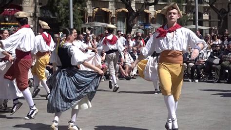 Spanish Traditional Dance in Barcelona   YouTube