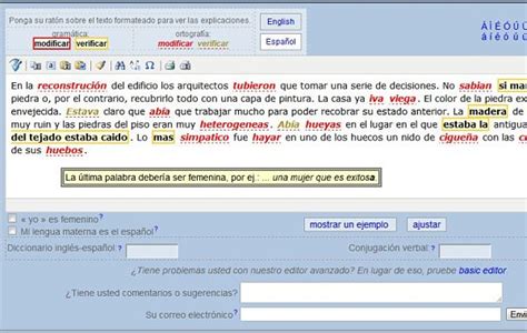 SpanishChecker, corrector ortográfico y gramatical  online ...