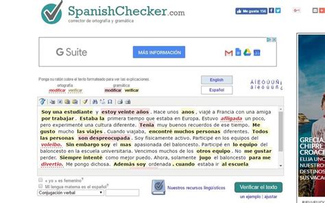 SpanishChecker: un corrector online de gramática y ...