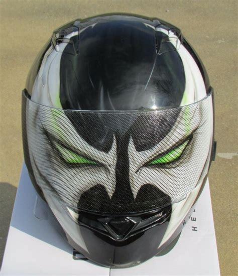 Spawn custom airbrushed painted motorcycle helmet | eBay