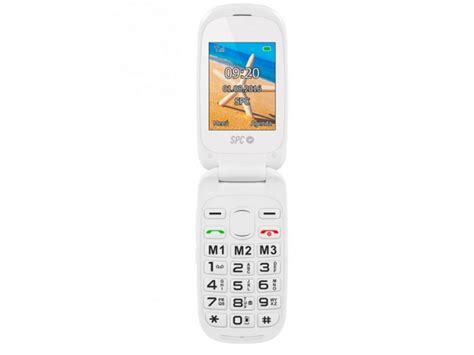 SPC TELECOM 2306  W  SPC TELECOM Blanco   Teléfonos móviles   precio ...