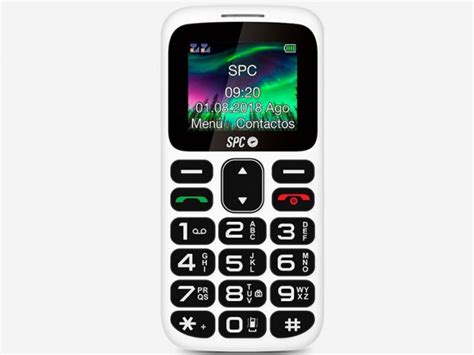 SPC TELECOM SYMPHONY 2 2310  W  SPC TELECOM Blanco   Teléfonos móviles ...
