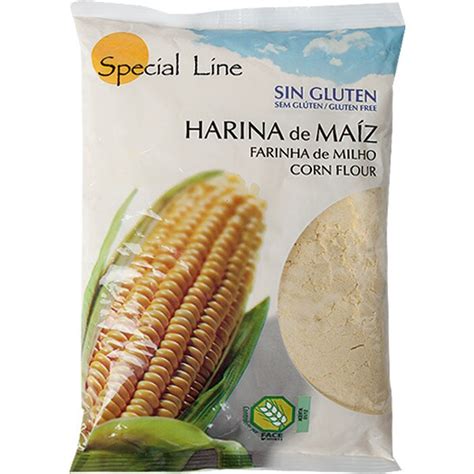SPECIAL LINE harina de maíz sin gluten bolsa 1 kg Tu Supermercado ...