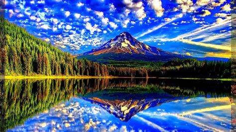Spectacular views of nature reflections  HD1080p    YouTube