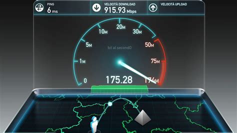 Speedtest Vodafone fibra 1 Giga   YouTube