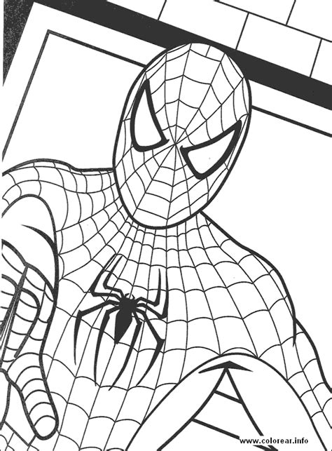 Spiderman dibujos para colorear | VLC peque
