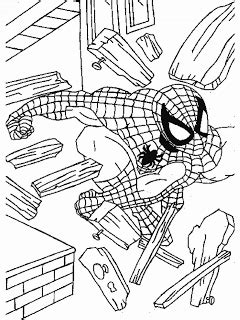 Spiderman dibujos para colorear | VLC peque
