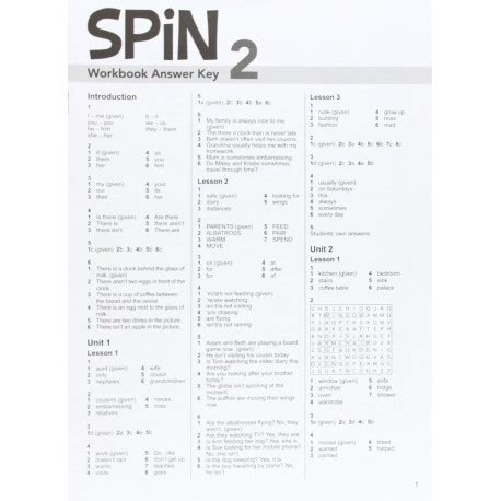 Spin 2 Workbook Answer Key   EnglishBooks.cz