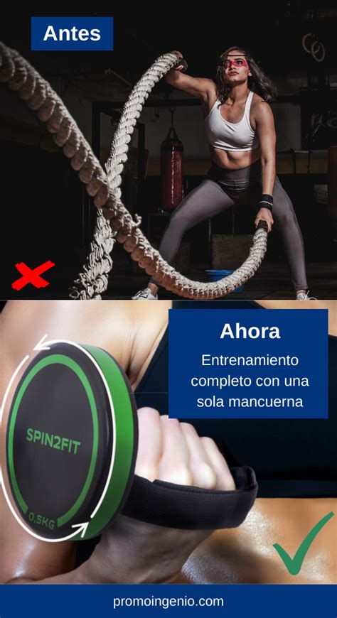 SPIN2FIT   Una mancuerna, tu entrenamiento completo   Promoingenio ...