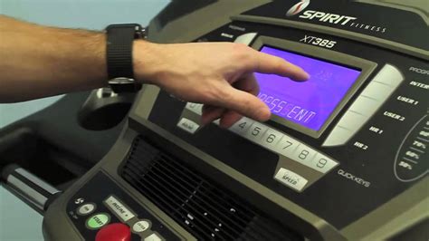Spirit XT385 Treadmill   Incline Speed Calibration   YouTube