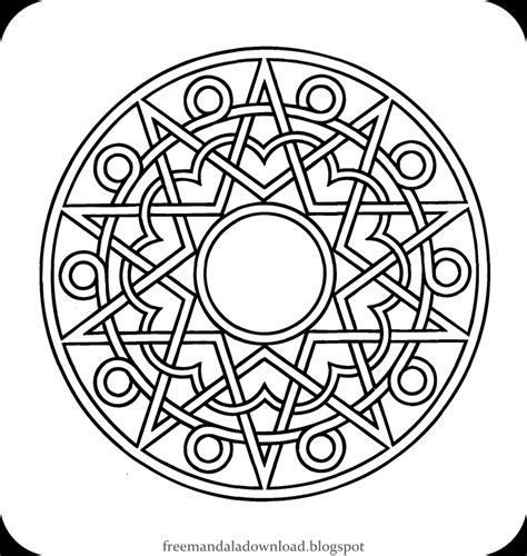 Spirituellen Kreis Mandala | Free Mandala Download