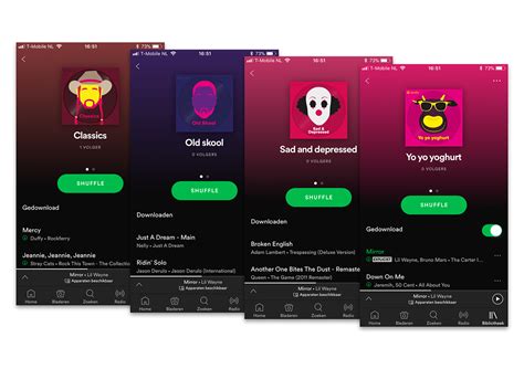 Spotify playlist covers on Behance
