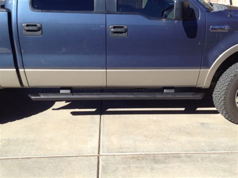 Spray Bed Liner on Chrome Running Boards Ford F150 Forum ...