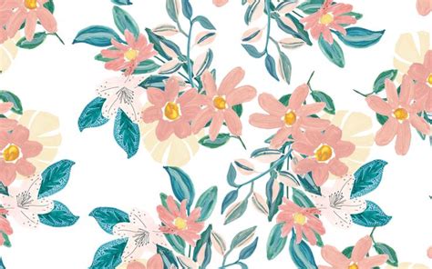 spring floral desktop wallpaper designlovefest | p a t t e ...
