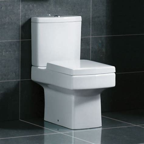 Square Modern Toilet with Soft Close Seat