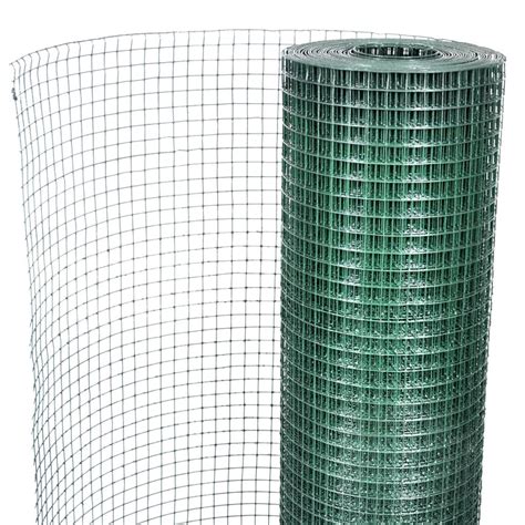 Square Wire Netting 1x25 m PVC coated Galvanized Mesh Size ...