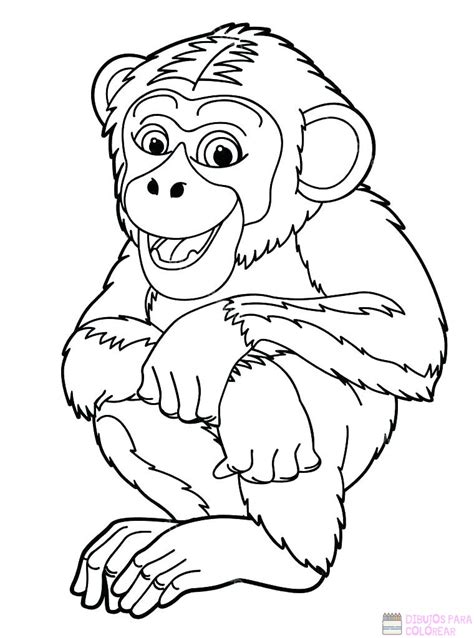 磊【+2750】Los mejores dibujos de Monos para colorear ️