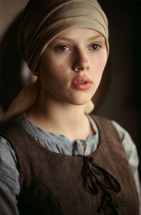 “Scarlett Johansson in Girl with a Pearl Earring  2003  ” | Scarlett ...