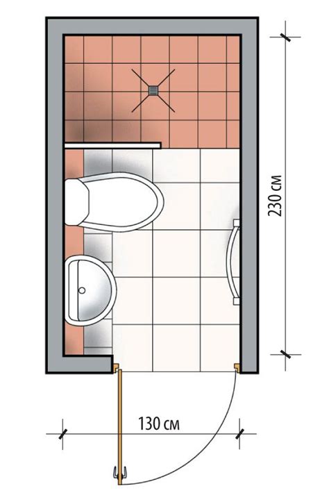 Дизайн душевой кабины со ступенькой | Small bathroom layout, Bathroom ...