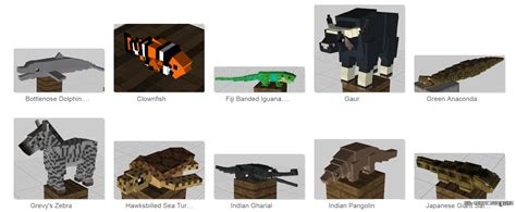 Скачать Zoo and Wild Animals для Minecraft 1.12.2