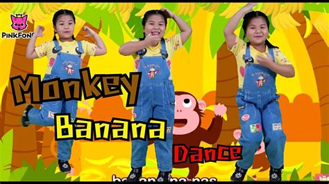 เพลงเด็ก Monkey Banana Dance / PINKFONG baby shark เบบี้ ...