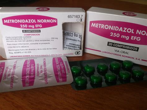 Лекарства в Испании.: Metronidazol Метронидазол Flagyl