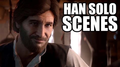 STAR WARS BATTLEFRONT 2   Han Solo Scenes   YouTube
