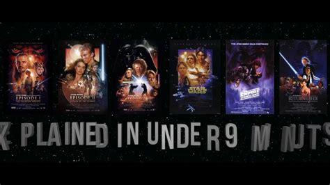 Star Wars Episodes 1 6 Summarized in 9 Minutes   YouTube