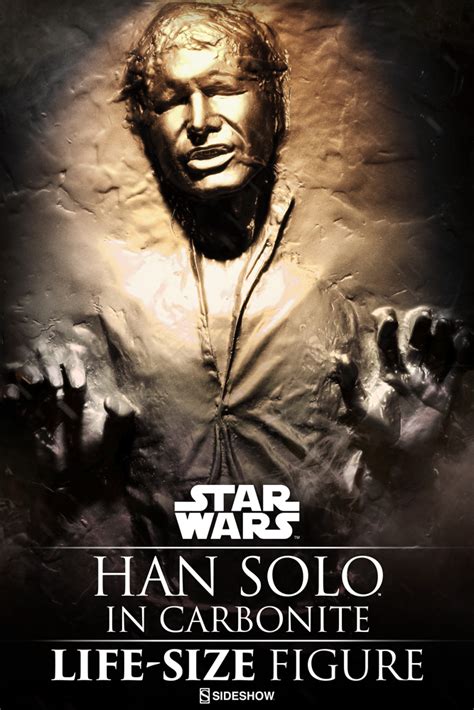Star Wars Han Solo in Carbonite Life Size Figure by ...