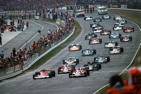 Start of the British GP, Brands Hatch 1976 | Formule 1