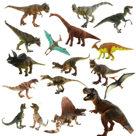 Starz 24 Types Jurassic Park World Plastic Dinosaur Toys ...