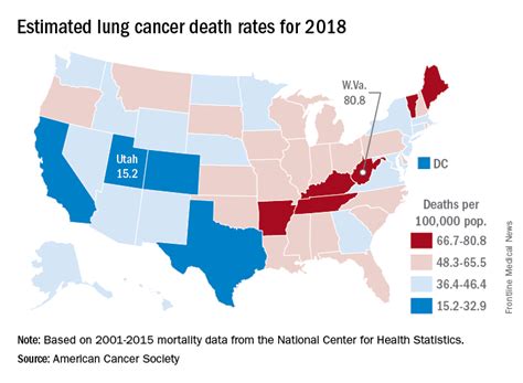 States show large disparities in lung cancer mortality ...