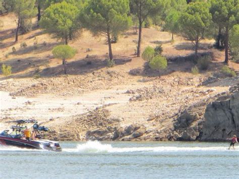 Stausee San Juan, San Martín de Valdeiglesias, Spanien