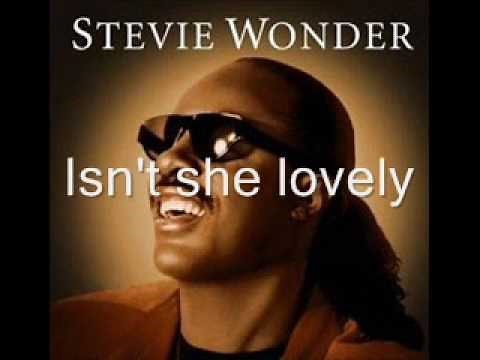 Stevie Wonder Isn t She Lovely Lyrics