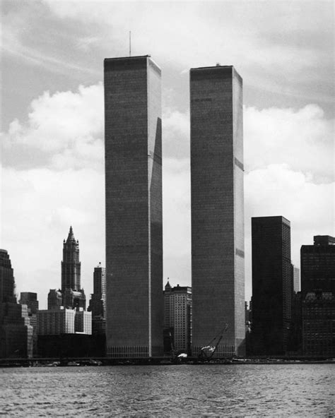 “The twin towers of the World Trade Center in 1974. On ...