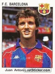 Sticker 84: Juan Antonio Goicoechea   Panini Spanish Liga ...