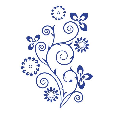 Stickers arabesque floral   Color stickers