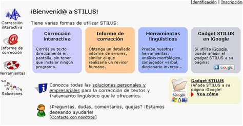 Stilus: corrector online para ortografía, estilo y ...