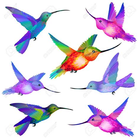 Stock Photo | Dibujos de pájaros volando, Pájaros pintados ...