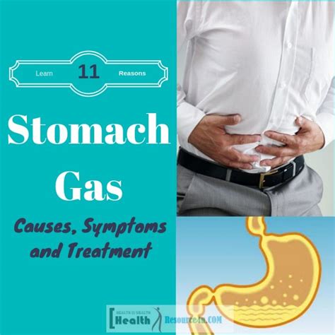 Stomach Gas: Causes, Picture, Symptoms and Treatment